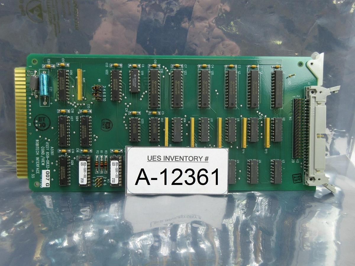 Used SVG Silicon Valley Group 859-0832-007 Interface PCB Card Rev. G 90S Used Working
