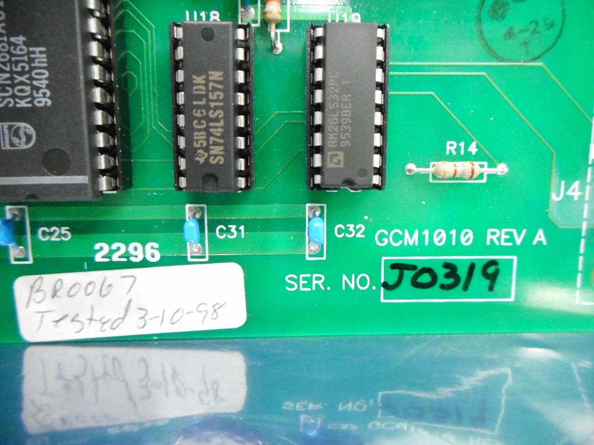 Used Optimation GCM1010 Rev. A VMB CPU Board PCB Missing Component As-Is