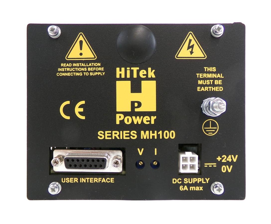 Used HiTek Power XVE19014390 High Voltage Power Supply Series MH100 AE Working