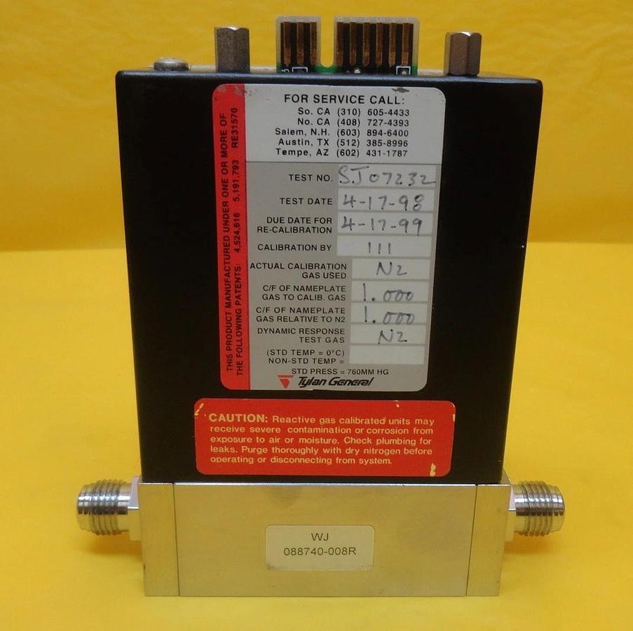 Used Tylan FC-2960MEP5 Mass Flow Controller MFC 2900 Series 0.2 SLPM N2 Used Working