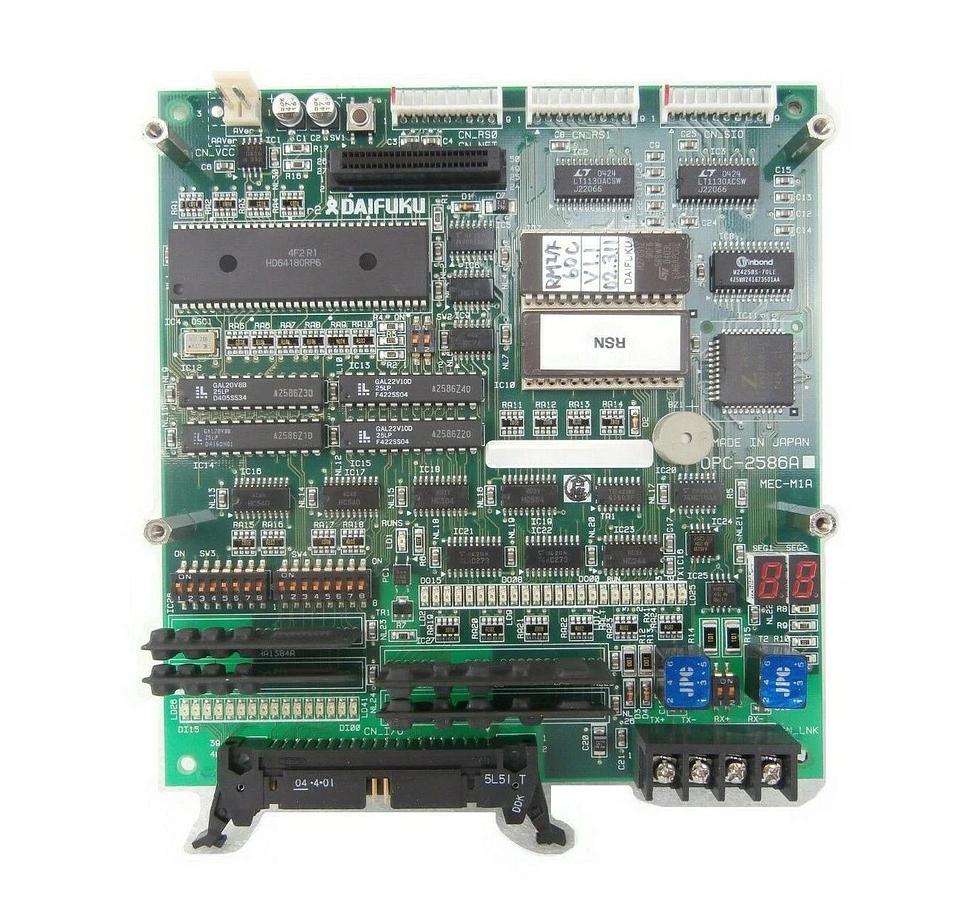 Used Daifuku OPC-2586A Processor Board PCB MEC-M1A Working Spare