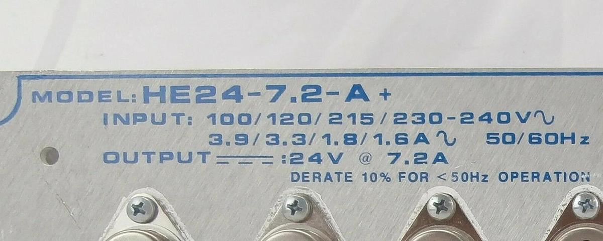 Used Condor HDD24-7.2-A+ DC Power Supply 24V Power-One Working Spare
