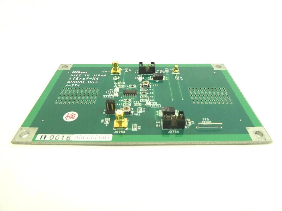 Used Nikon 4S008-057-A-274 Interface Board PCB AISref-X4 NSR-S205C Working Surplus