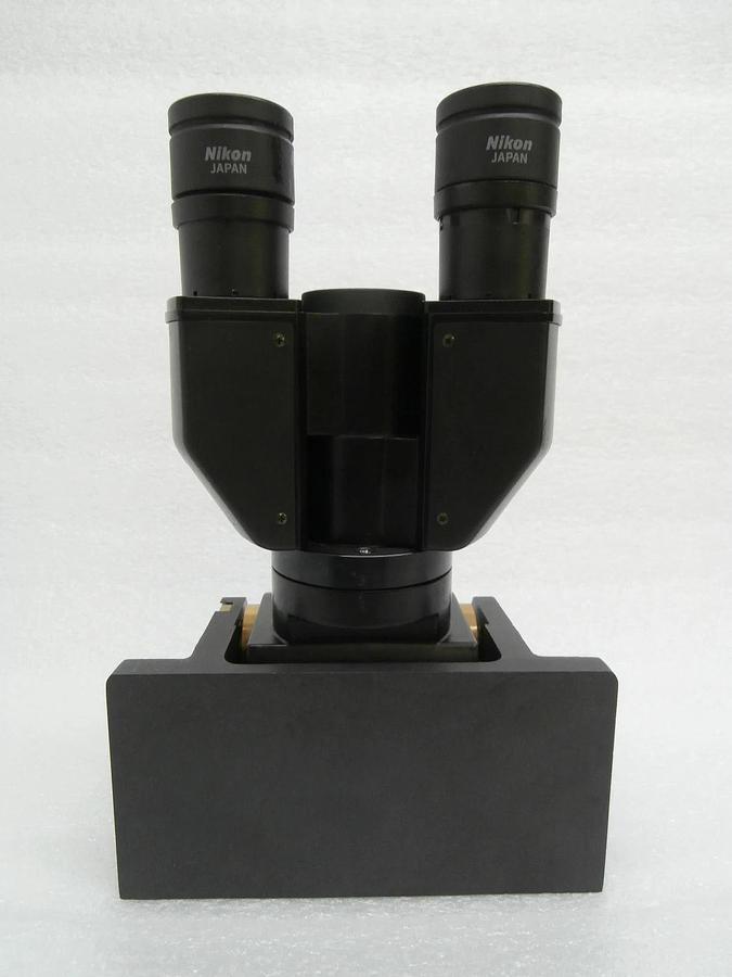 Used Nikon Binocular Eyepiece Microscope Assembly CFWN 10x/20 OPTISTATION 3 Used