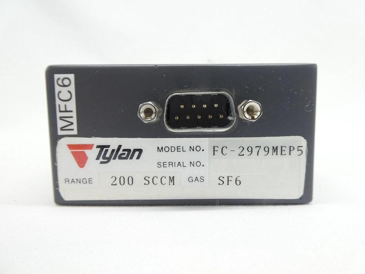 Used Tylan FC-2979MEP5 Mass Flow Controller MFC 200 SCCM SF6 Reseller Lot of 8 Spare
