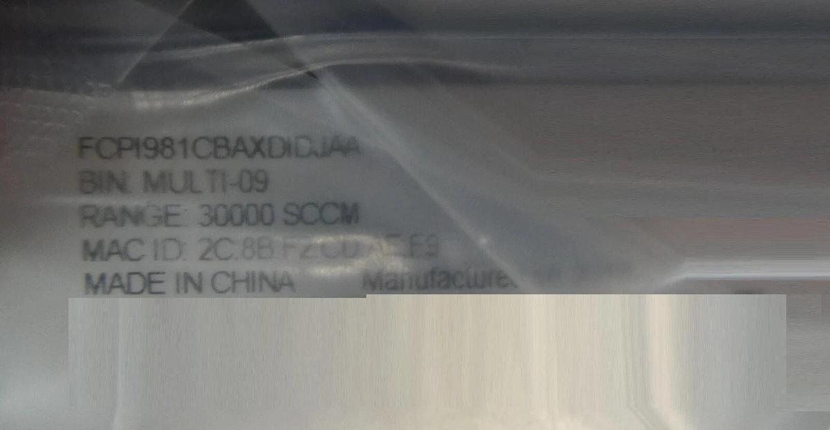 Aera FCPI981CBAXDIDJAA Mass Flow Controller MFC PI-98 AMAT 0190-34217 New Spare