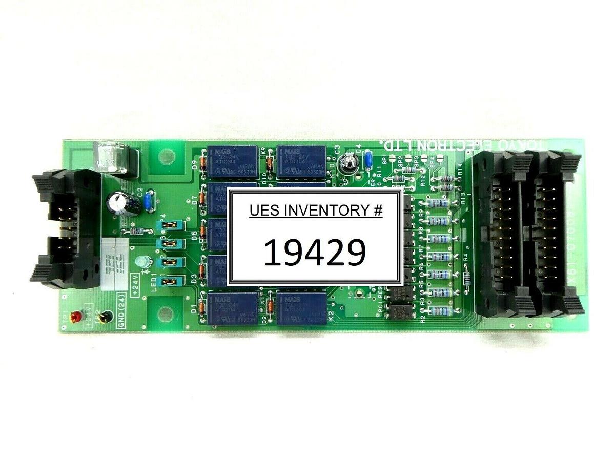 Used TEL Tokyo Electron BX81-070082-12 Board PCB PF-DB DPIF Trias Working