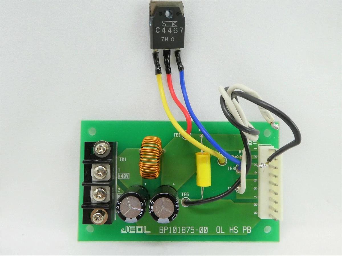 Used JEOL BP101875-00 OL HS PB Board PCB JWS-2000 SEM Wafer Review Working Spare