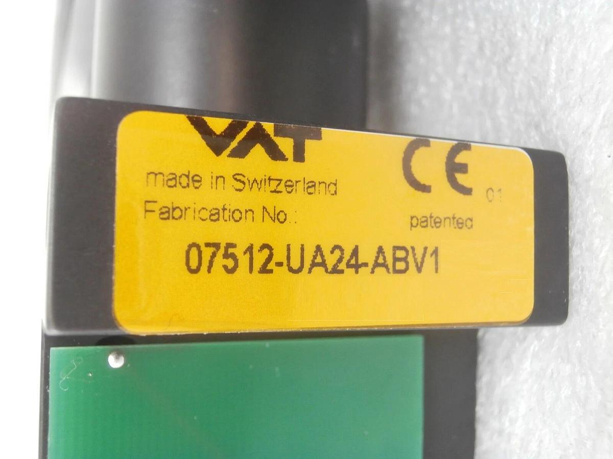 Used VAT 07512-UA24-ABV1 Rectangular Atmospheric L-VAT Novellus 60-12331-00 Working