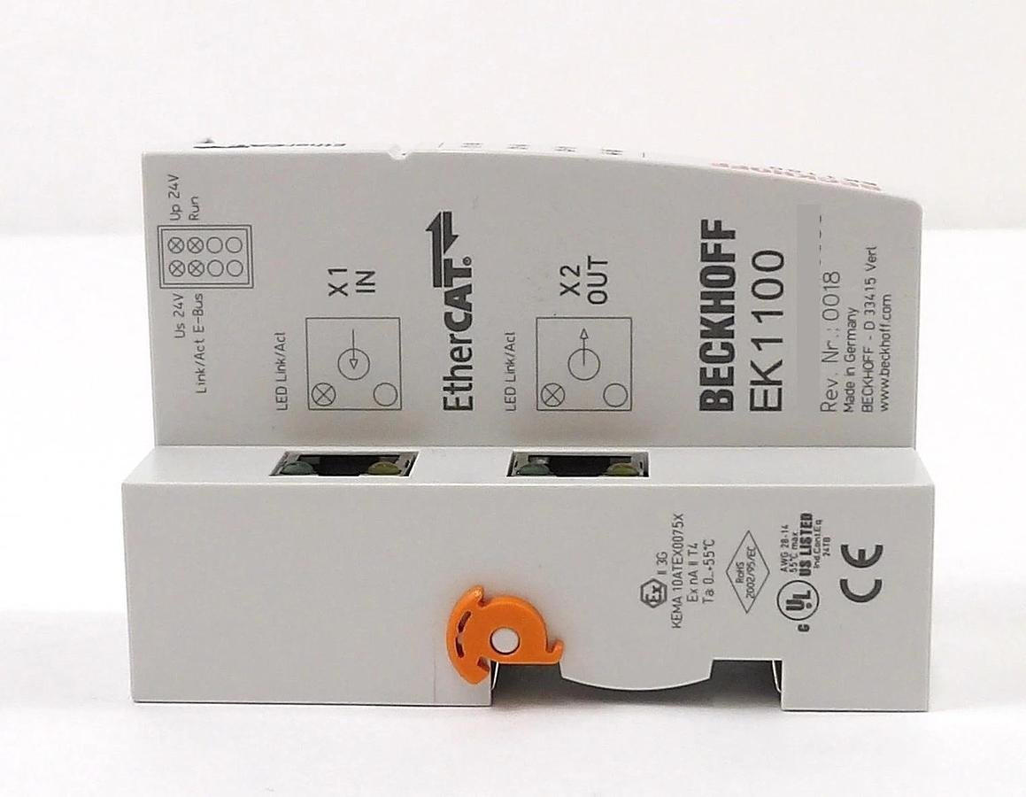 Used Beckhoff Automation EtherCAT Terminal EK1100 EK1122 Reseller Lot of 38 Working