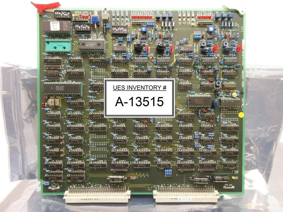 Used Nikon 4S020-022 Processor PCB Card CNTRL-1 NSR System Used Working