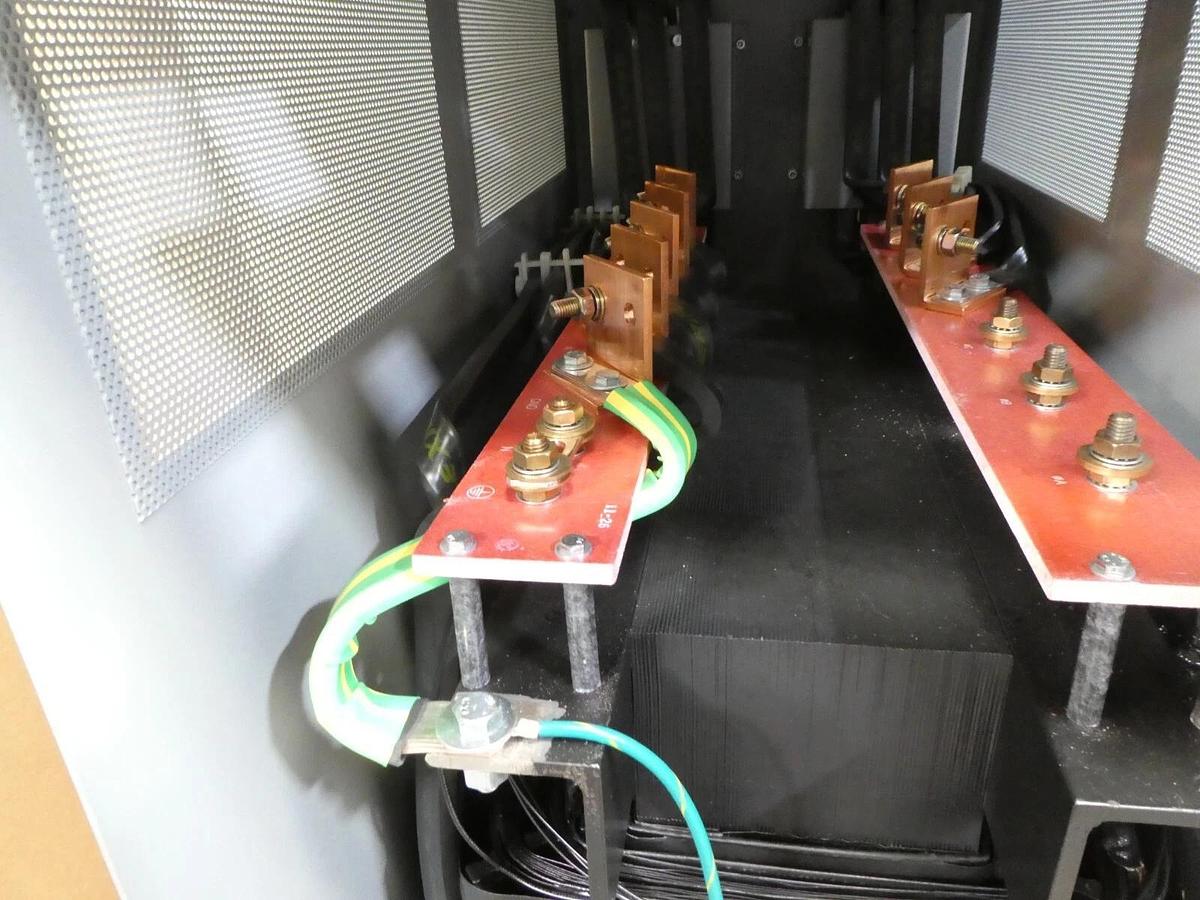 Used Quality Transformers and Electronics 9264 Three-Phase Delta Transformer Working