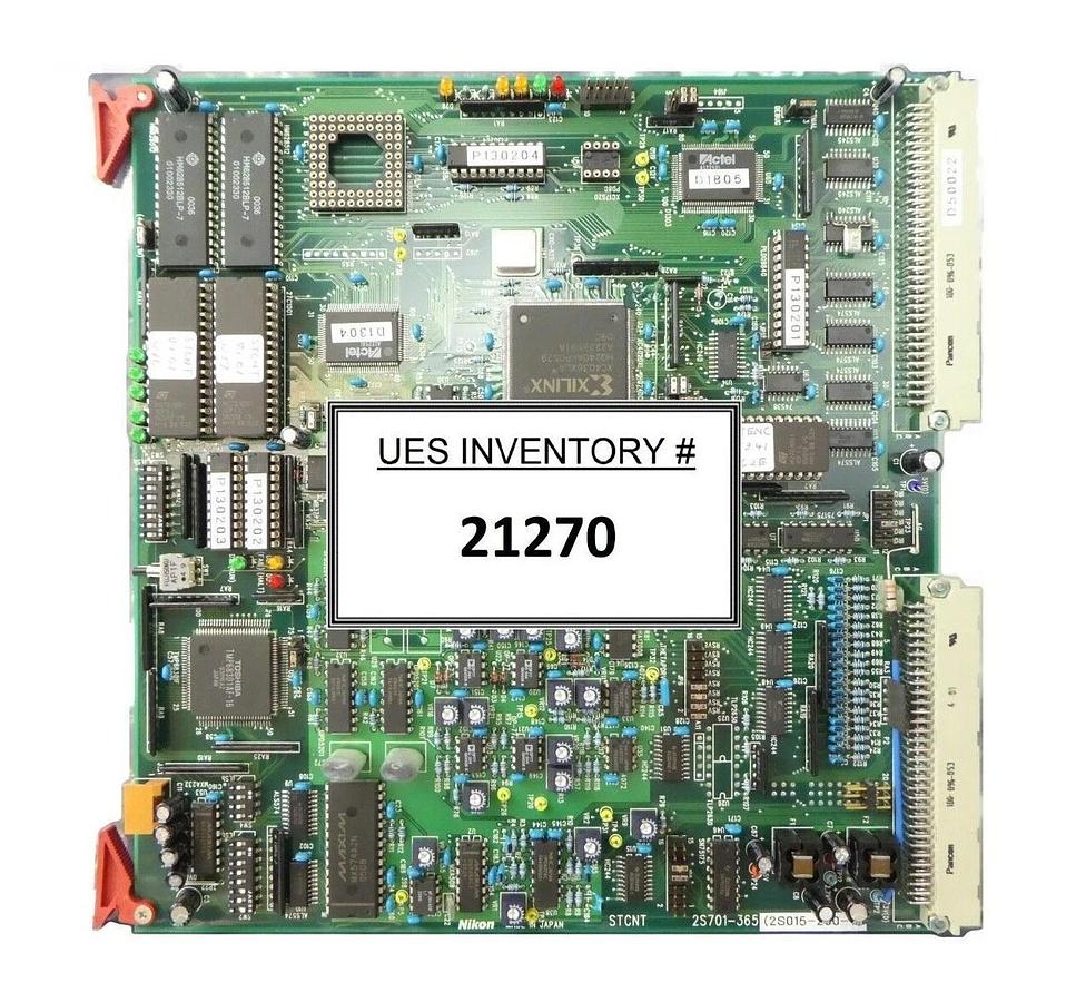 Used Nikon 2S015-200-7 ST Controller VME PCB Card STCNT 2S701-365 NRM-3100 Working