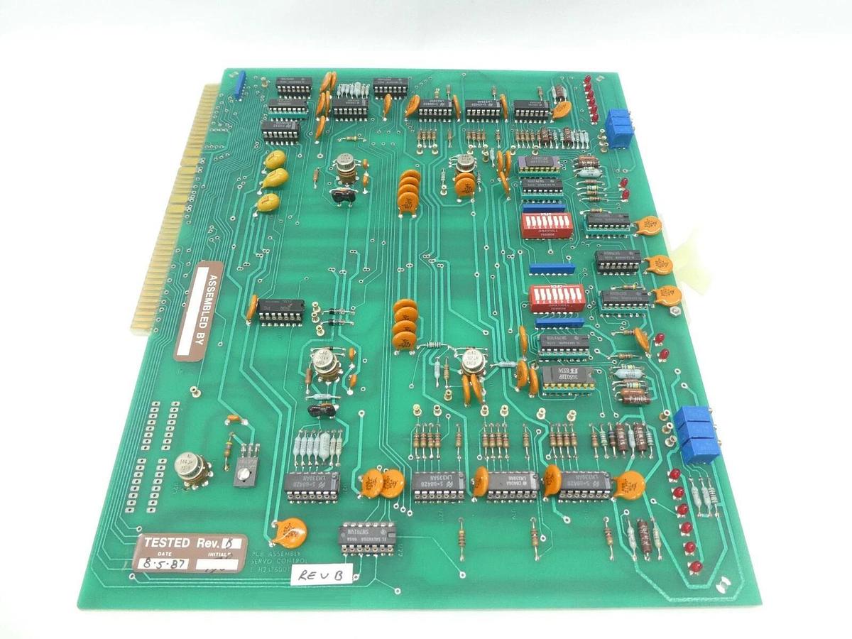 Used Varian Semiconductor VSEA E H2376001 Servo Control PCB Card Rev. B Working Spare