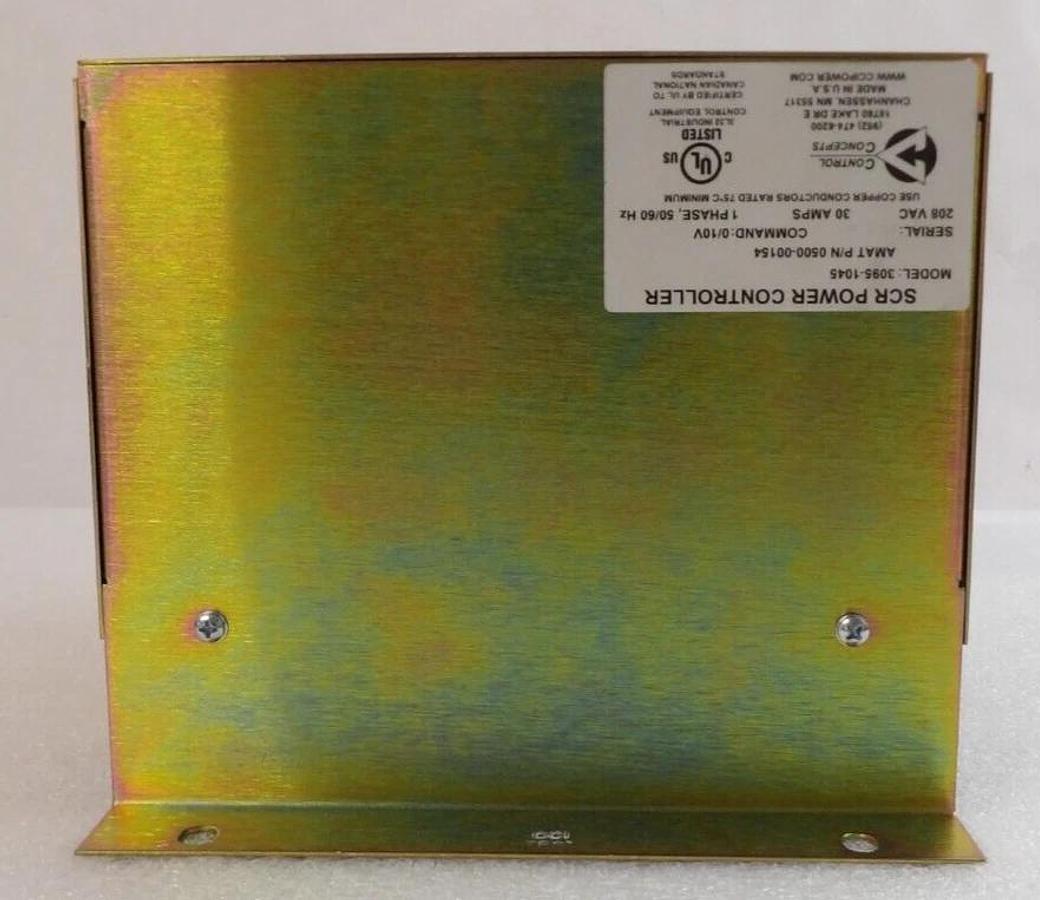 Used Control Concepts 3095-1045 SCR Power Controller Module AMAT 0500-00154 Working