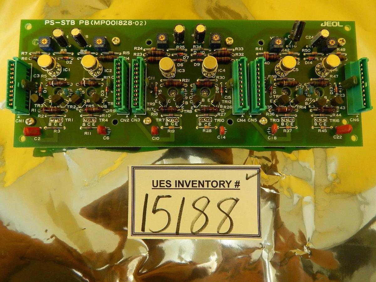 Used JEOL MP001828-02 PS-STB PB Power Supply Board PCB JEM-2010F TEM Used Working