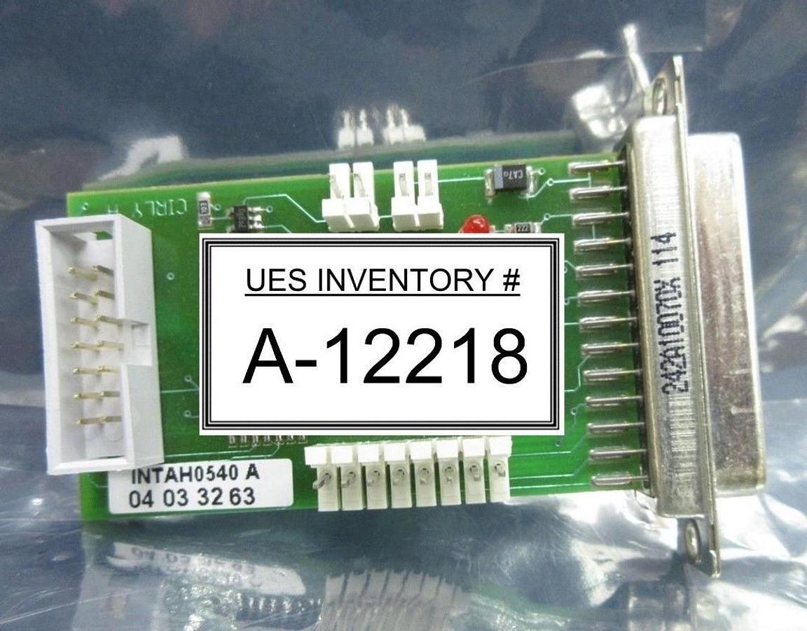 Used RECIF Technologies INTAH0540A Interface Board PCB Nikon NSR System Used Working