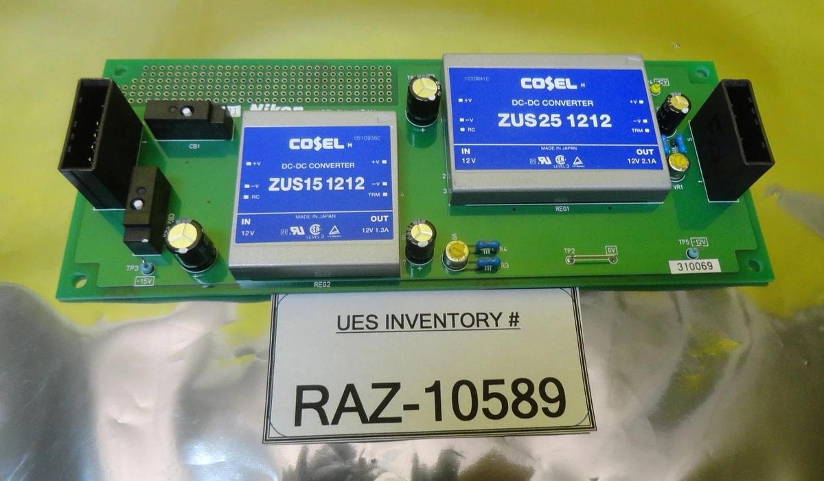 Used Nikon 4S008-090 DC-DC Converter Board PCB LIUREG2 Nikon NSR-S204B System Used