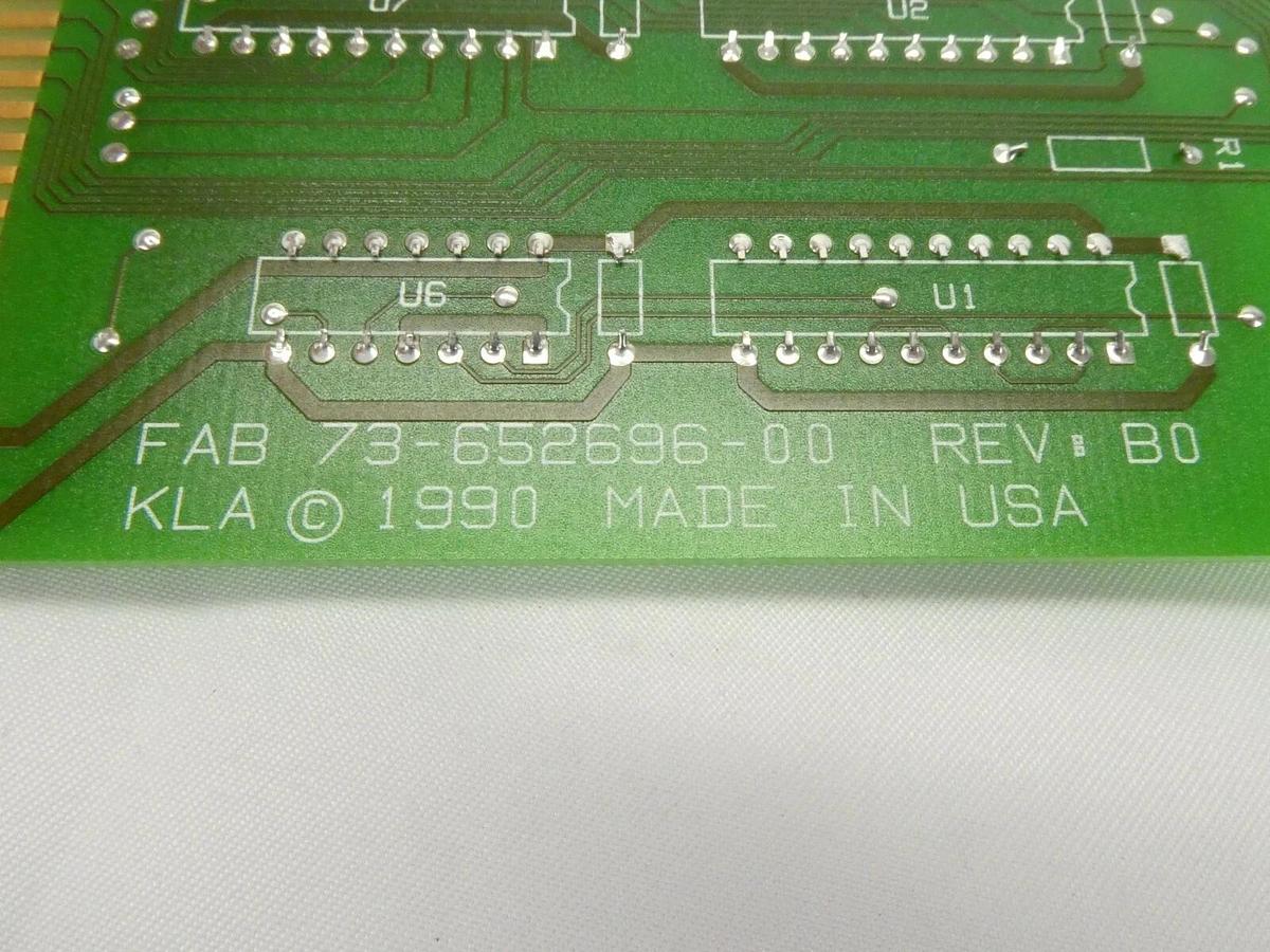 Used KLA Instruments 710-652697-20 AVC PCB Card 73-652696-00 2132 KLA-Tencor Working