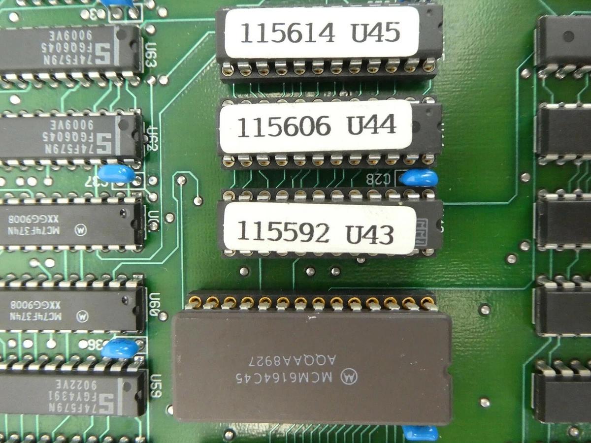 Used Tencor Instruments 165107 SRAM Board PCB 166219 KLA-Tencor Surfscan 7000 Working