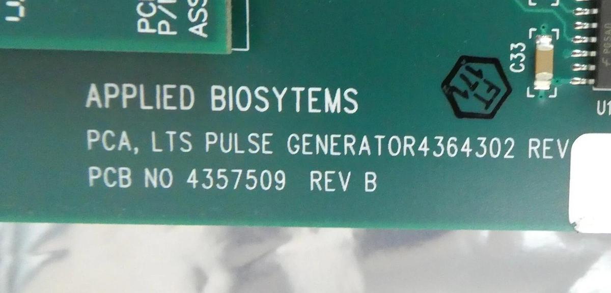 Used Applied Biosystems 4357509 LTS Pulse Generator PCB Card 4343580 Sciex MDS Spare