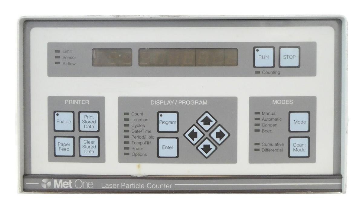 Used Met One 2081008-01 Laser Particle Counter A2408-1-115-1 Spare Surplus