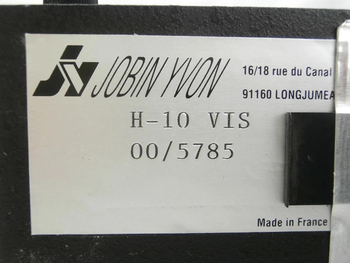 Used Jobin Yvon H-10 VIS Monochromator DA-40 TEL Tokyo Electron Unity II Working