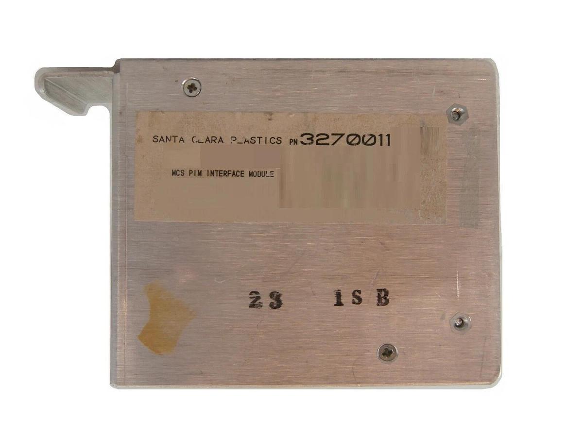 Used SCP Santa Clara Plastics 3270011C MCS PIM Interface Module Working Surplus