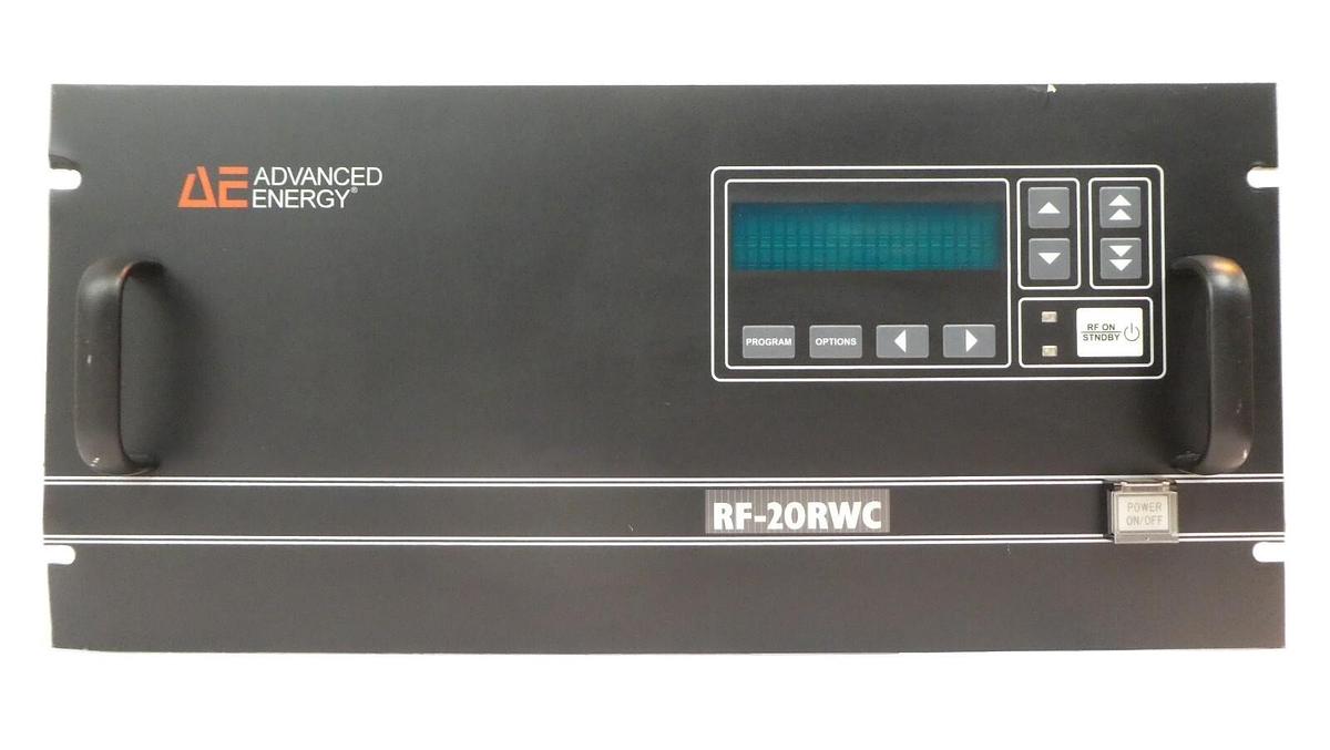 Used RF-20RWC AE Advanced Energy 3150058-002 RF Generator 2kW @ 12.56 Tested Working