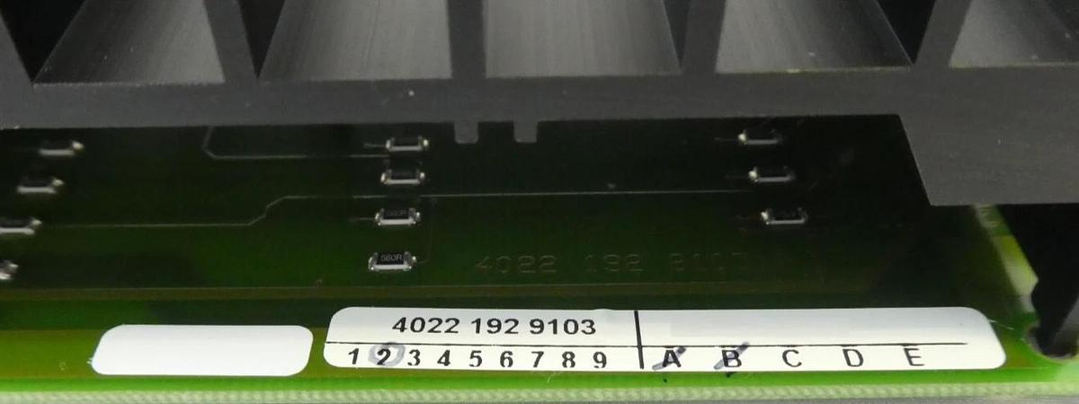Used ASML 4022 192 9103 Interface PCB Working Surplus