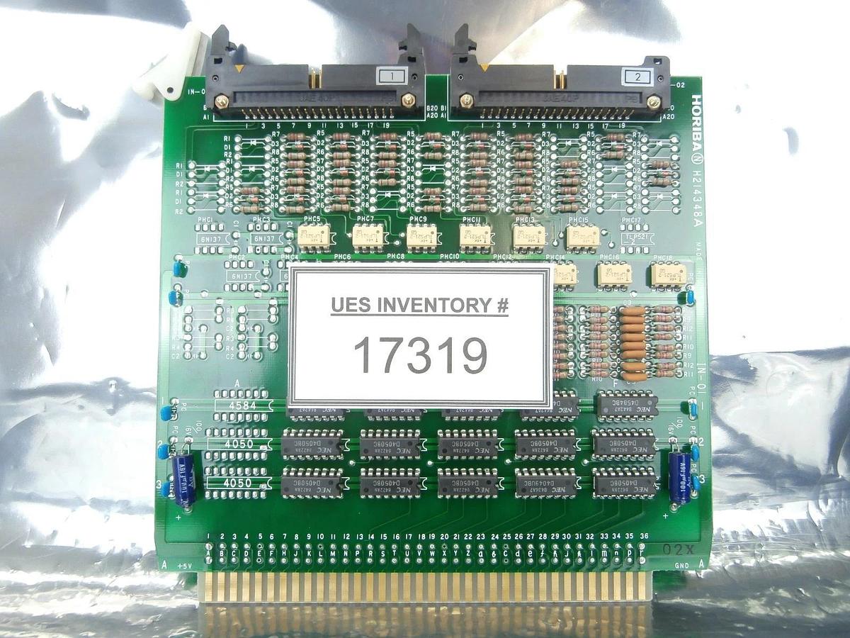 Used Horiba H214348A Signal Input Board PCB Card IN-01 PD-201A Used Working