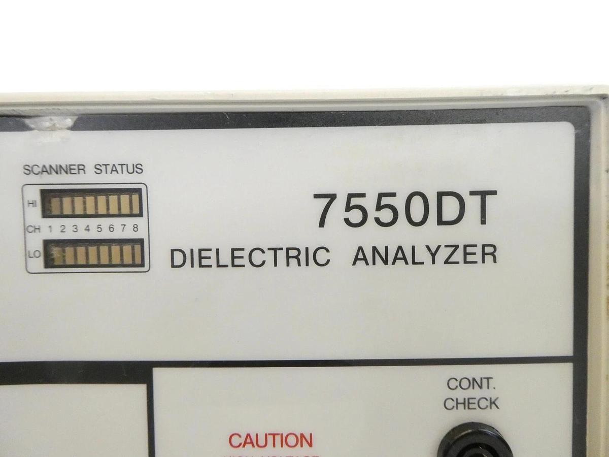 Used Associated Research 7550DT Dielectric Analyzer HYPOTULTRA II Spare Surplus