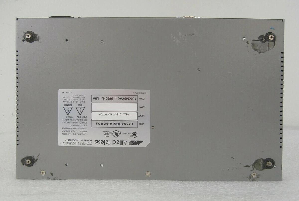 Used Allied Telesis CentreCom AR410 V2 Branch Office Router Reseller Lot of 4 Surplus