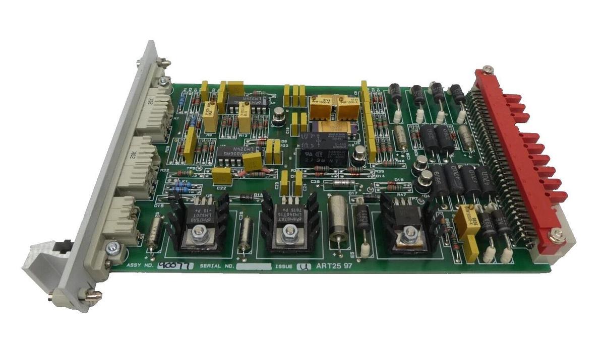 Used AMAT Applied Materials 0100-90077 Thermistor Gauge Controller PCB Card Working