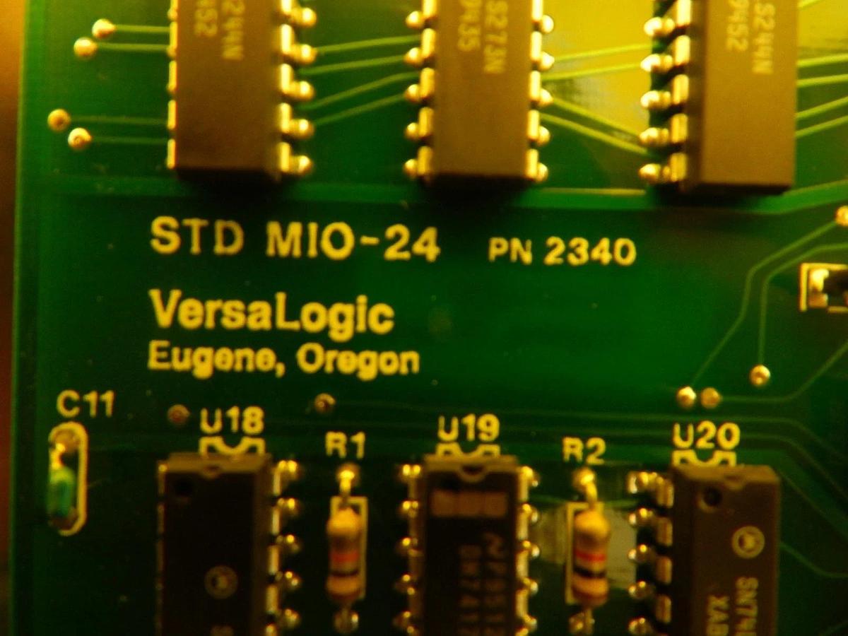 Used VersaLogic 7100-5192-02 Relay PCB Card VL-MIO-24 2340 AG Associates 4100s Used