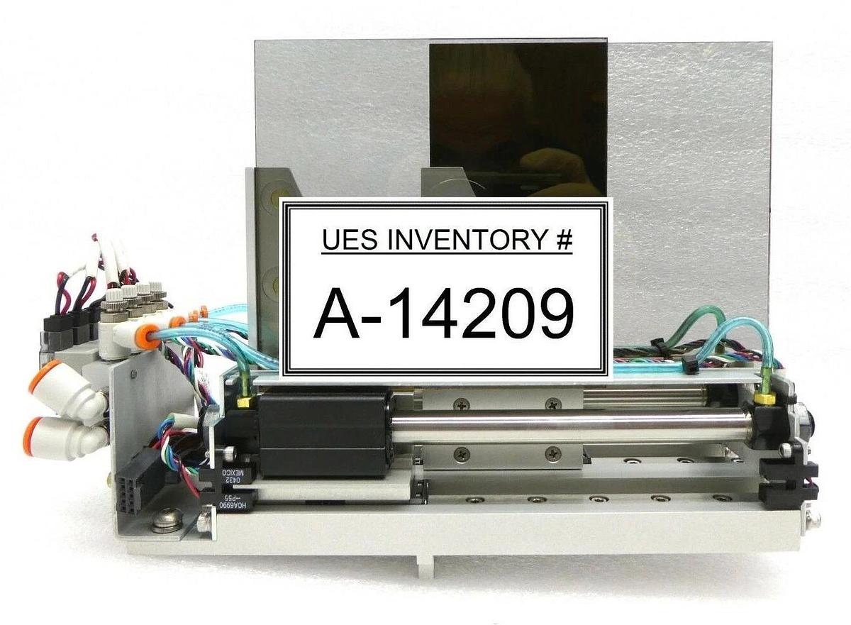 Used KLA-Tencor 0024476-001 Polarized Lens Pneumatic Linear Stage Rev. AA AIT Working