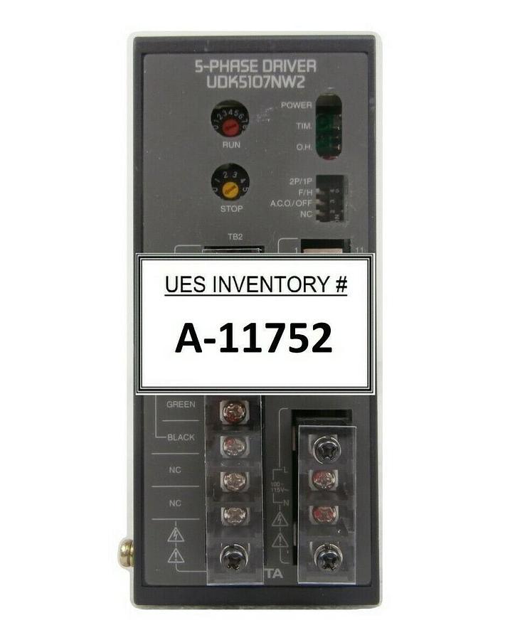 Used Oriental Motor UDK5107NW2 5-Phase Driver VEXTA Working Spare