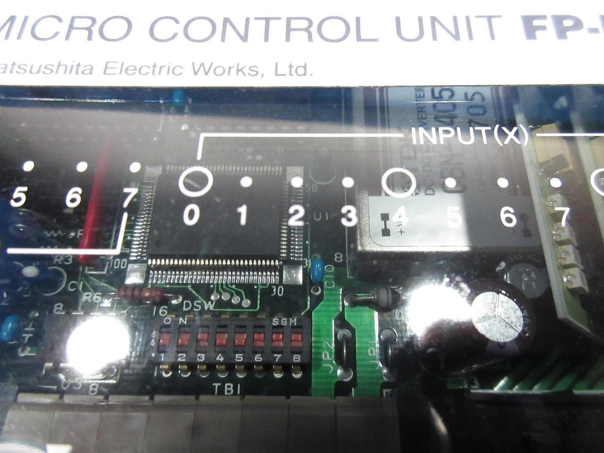 Used Matsushita SI016-16C NAIS Micro Control Unit FP-M Used Working