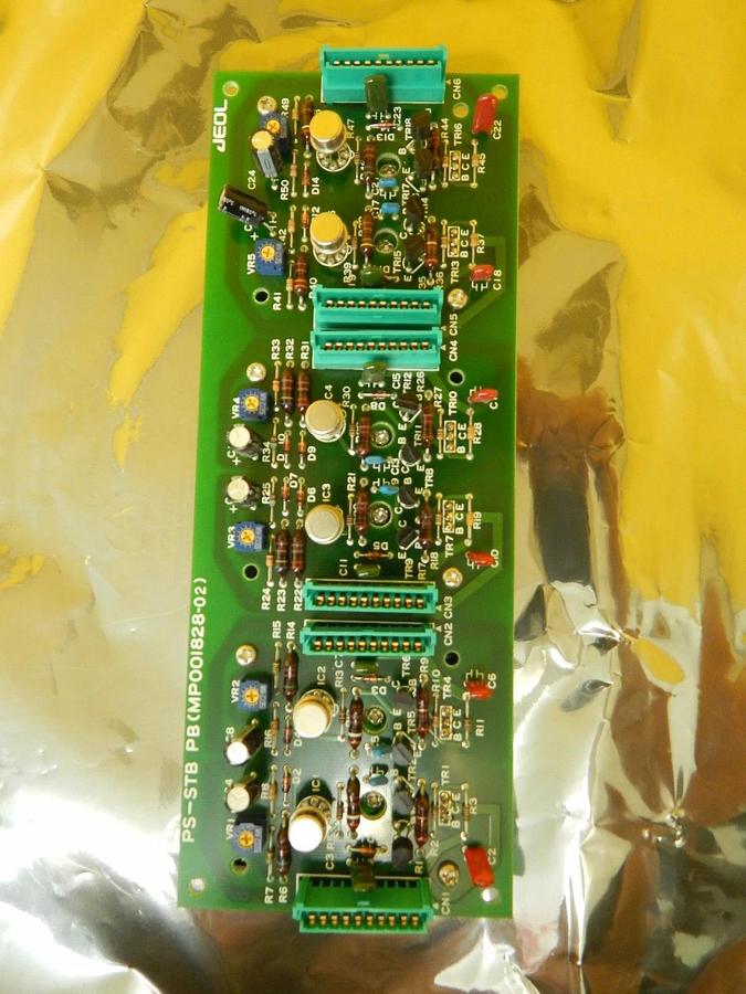 Used JEOL MP001828-02 PS-STB PB Power Supply Board PCB JEM-2010F TEM Used Working
