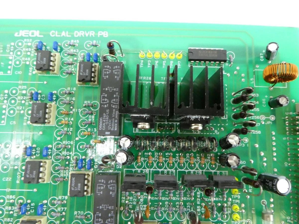 Used JEOL BP101544-02 Driver PCB Card CLAL DRVR PB JWS-7555S SEM Working Spare
