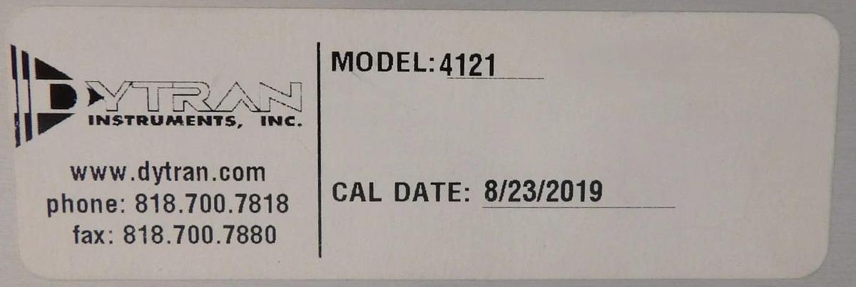 Used Dytran Instruments Model 4121 Accelerometer 12 Channel Power Unit Working