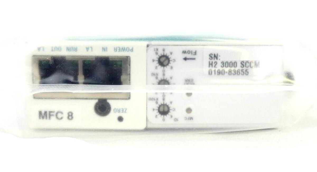 AMAT Applied Materials 0190-83655 Mass Flow Controller MFC 3000 SCCM H2 New