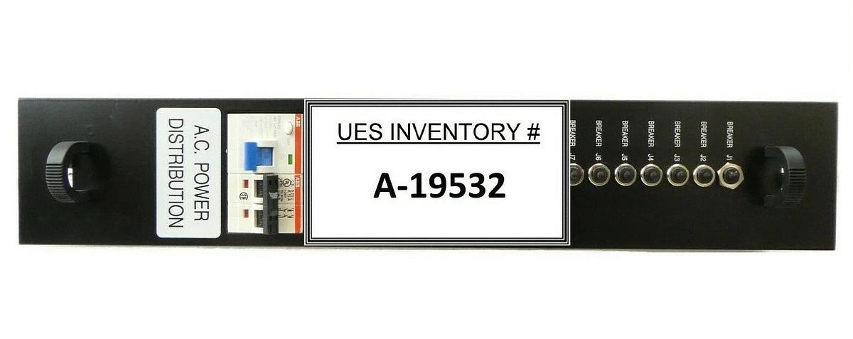 Used Rudolph F30 System Breaker & Current Device DC Power Distribution Module Working