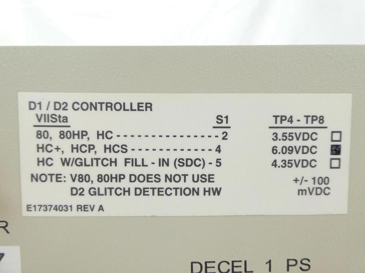 Used Varian Semiconductor VSEA E11326000 Decel 1 PS D1/D2 CONTROLLER VIISta Working