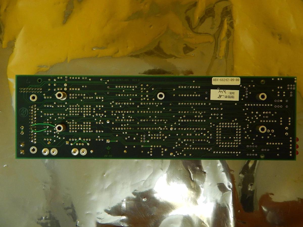 Used Asyst Technologies 06763-005 48V Control Board PCB GaSonics ABX-66242-09-00 Used