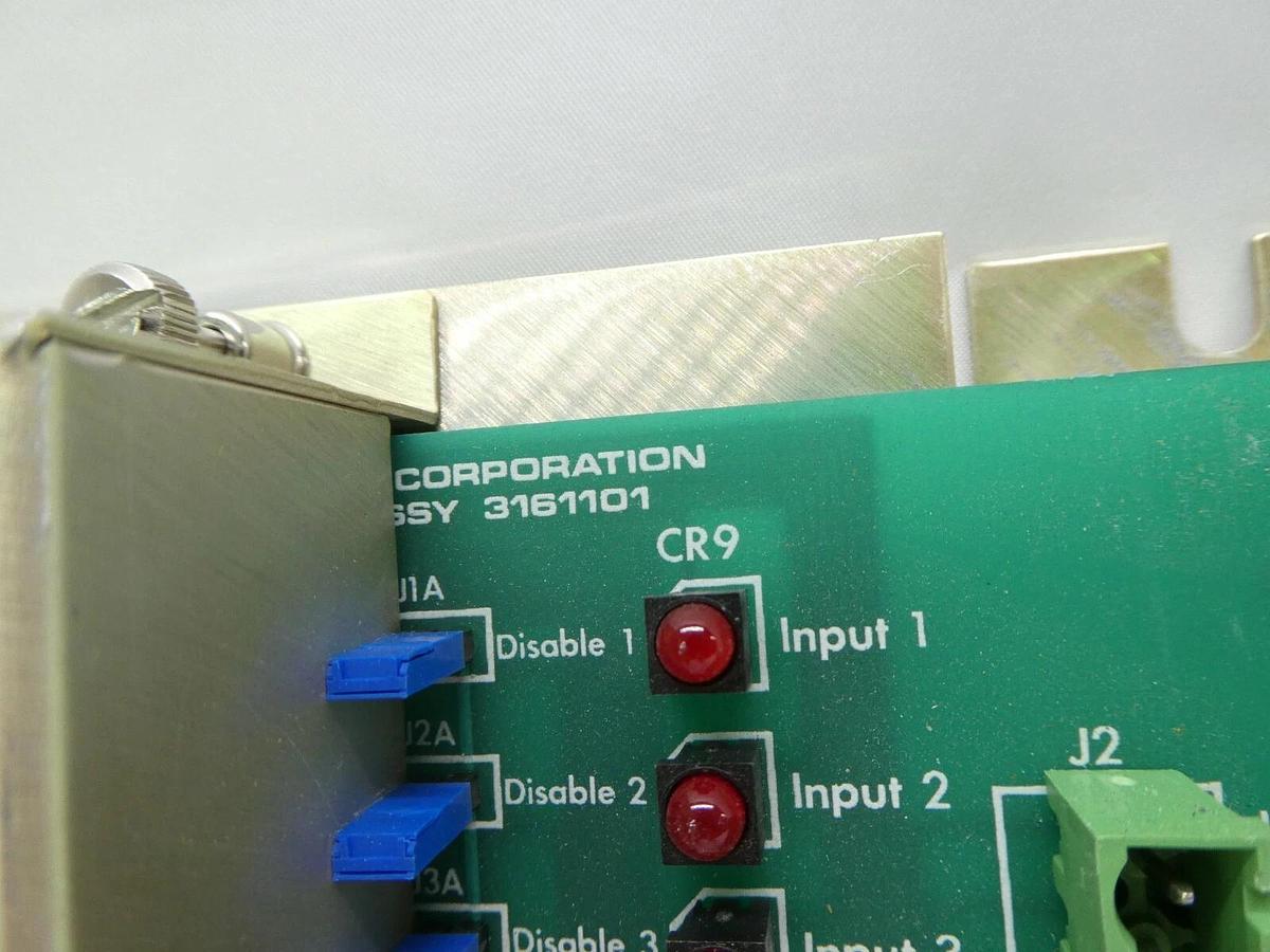 Used Bruce Technologies 9760132 Input Module PCB Assembly BTU 3161101 3161081 As-Is