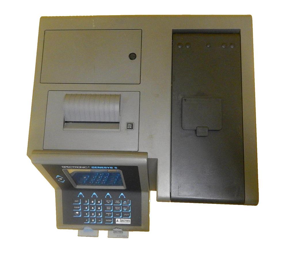 Used Spectronic Genesys 5 Spectrophotometer Milton Roy 336001 Tested Working