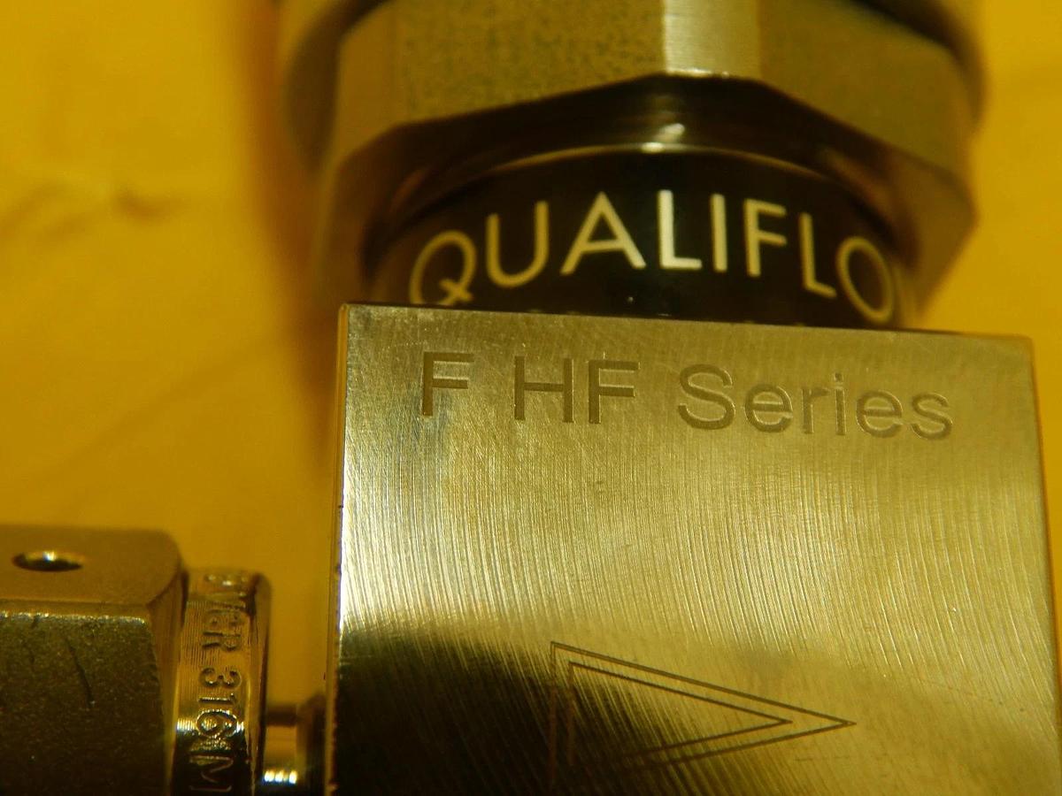 Used Qualiflow 03M04 F HF Series On Off Valve Lot of 4 ASM Epsilon 3000 Used Working