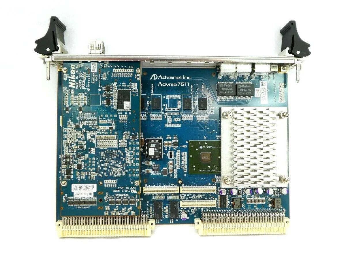 Used Advanet Advme7511 SBC Single Board Computer PCB Nikon 4S015-495 BodySP Working