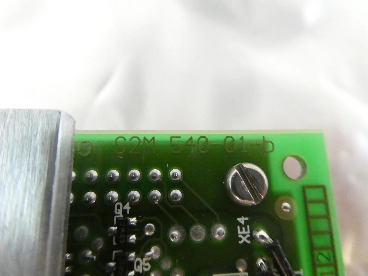 Used Edwards S2M 540-01-b Turbomolecular Pump Controller Capacitor PCB Turbo Working